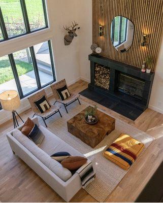 Fireplace design and remodel