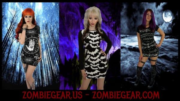 Zombie Gear unique and custom clothing, footwear, jewelry, costumes,Halloween mask, tactical gear and accessories.