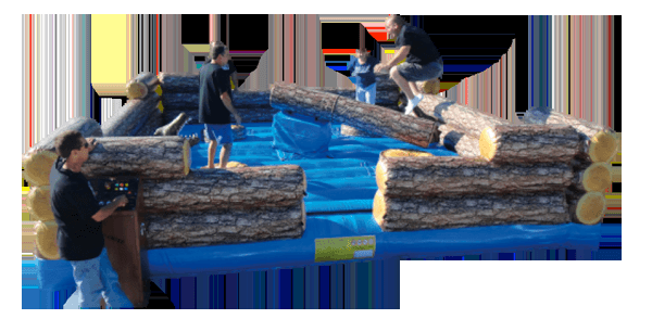 Log Slammer - 4 person interactive game, great for all ages!!