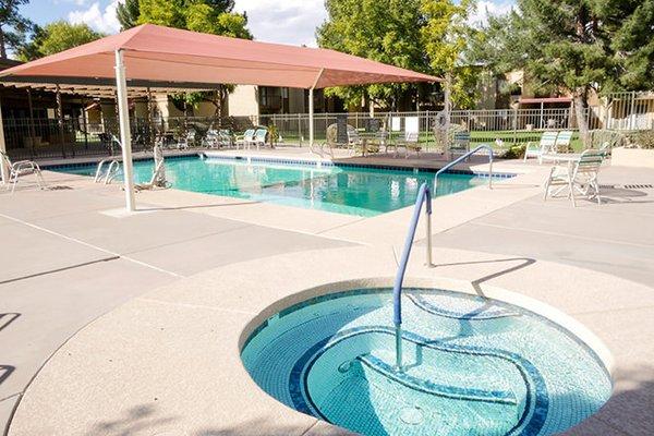 Spa and Accessible Heated Pool