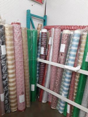 FABRIC ROLLS BY WHOLE ROLL AND YARD