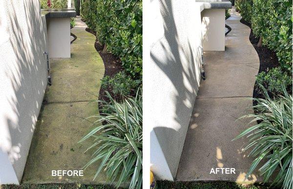 Pressure Washing Job in Newport Coast