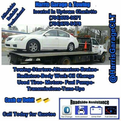 Used Tires Towing Auto Repair Oil changes