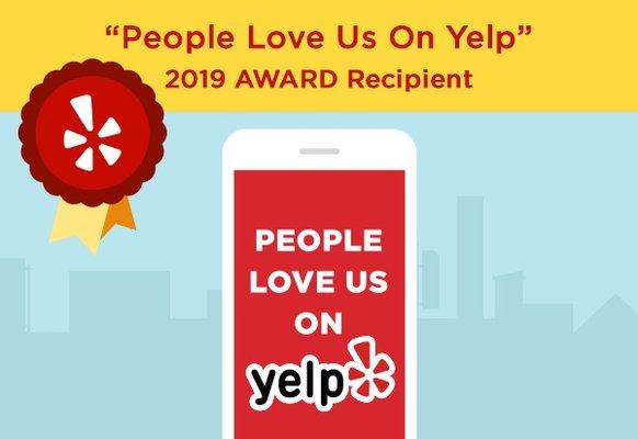 Make sure to review us on Yelp!