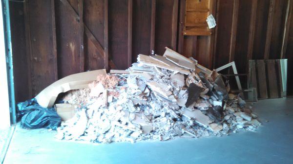 Construction Debris Removal Before