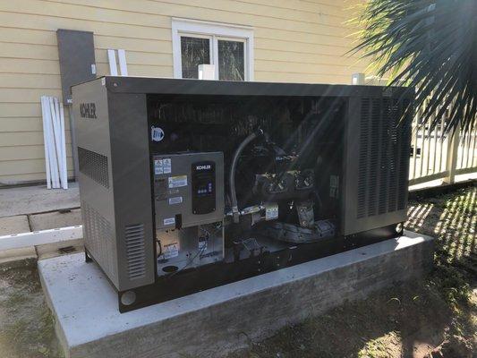 KOHLER Liquid Cooled generator maintenance/ service