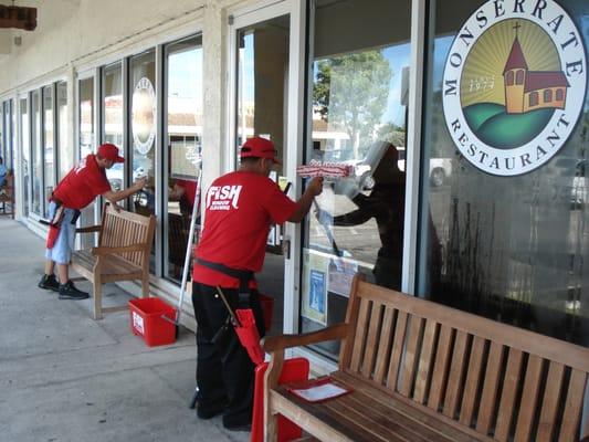 Fish Window Cleaning