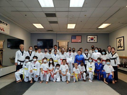 Group picture with the beginner class