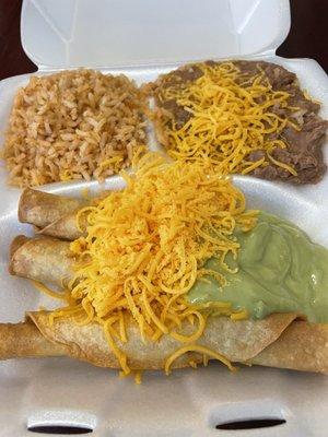 Rolled Tacos Plate