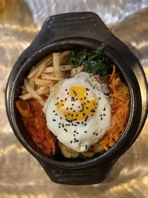 Bibimbap with beef Bulgogi