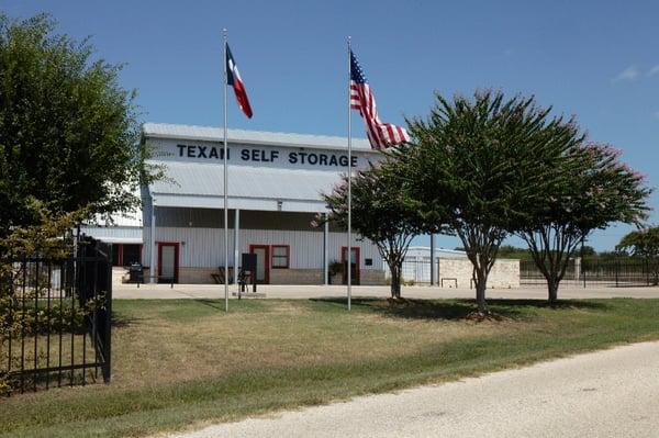 Intergalactic headquarters of Texan Self Storage!