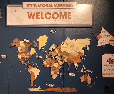 Places that have hosted the World's Fair