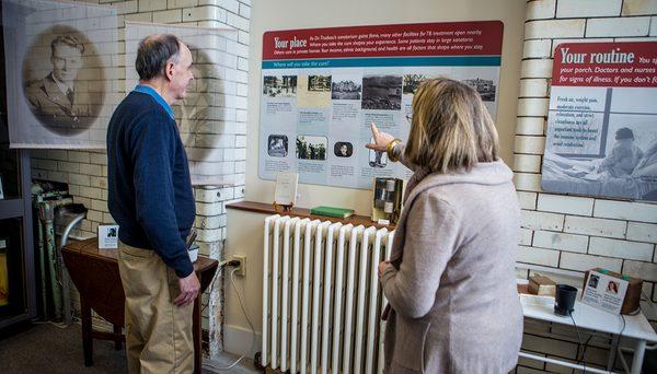 The Saranac Laboratory Museum. Powered by ROOST.