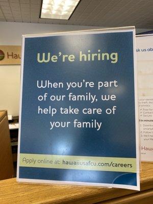 Hiring....