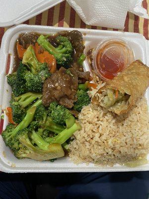 Beef and Broccoli Beef Lunch Special