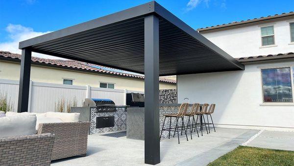 Modern patio