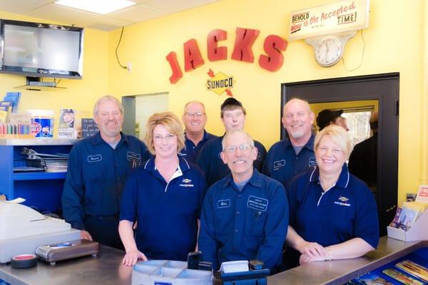 Jacks Service Center Auto Repair Team!