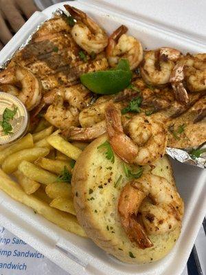 Combo grilled seafood