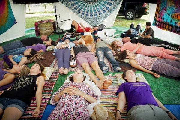 Sound Bath Meditation Journey at Dimensions of Disclosure 2018