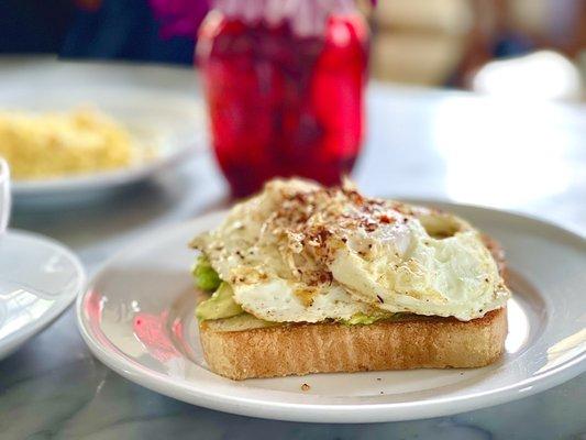 Avocado Toast with Fried Eggs