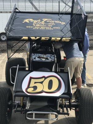 SPONSOR FOR MIKE AYERS SPRINT CAR