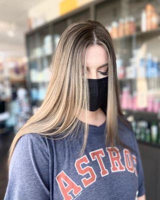 Done by our Hairstylist Destany -- Book with her today! @xHairMetalx on IG for more of her work.