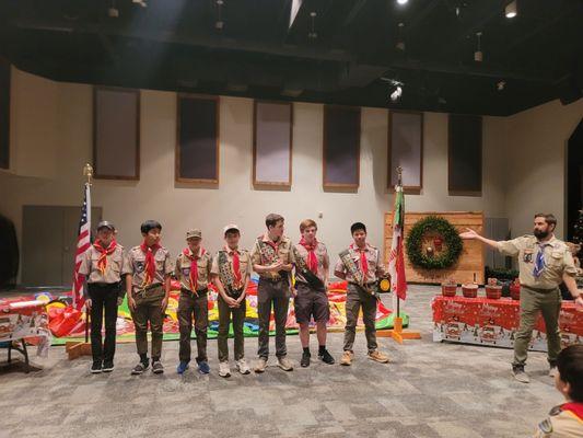 Troop 513 Boy Scouts Leadership Council - Court of Honor