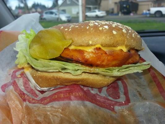 Santa Fe Chicken Sandwich. $5.65ish??