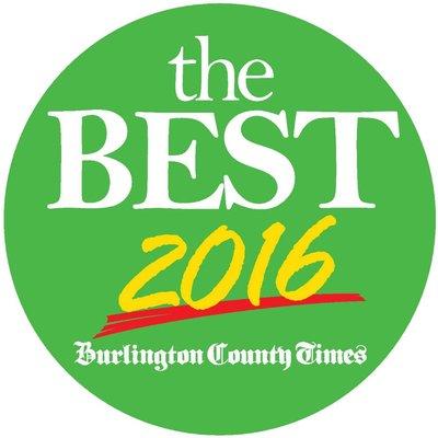 Voted Best Chiropractors in Burlington County in 2016!