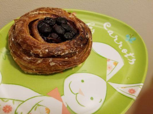 Blueberry Lilikoi cinnamon roll