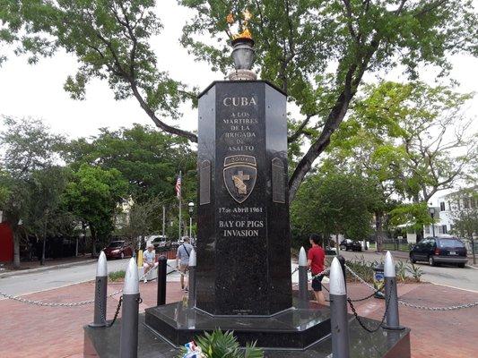 Bay Of Pigs Monument with Historical Information