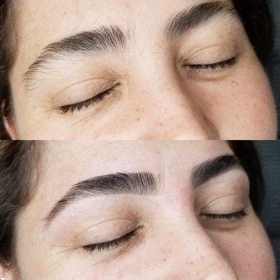 Brow wax & henna tint