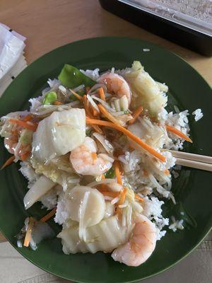 Shrimp Kow, without shrums