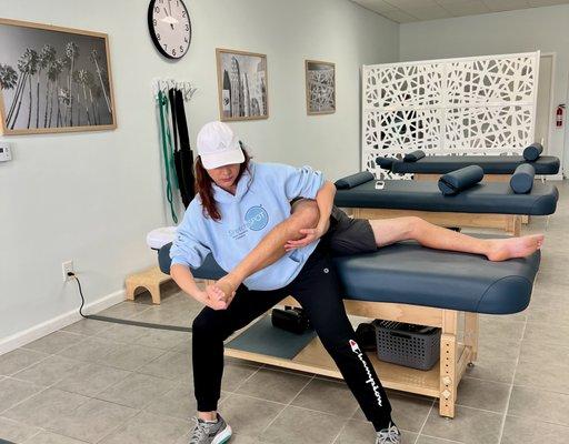 Stretch therapy in Hermosa Beach