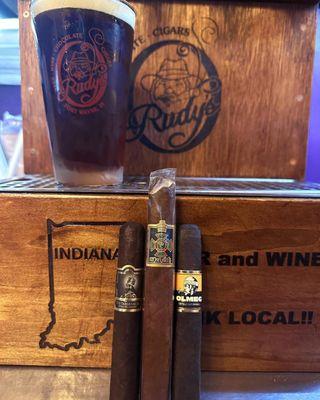 Draft beer and new cigars from Foundation