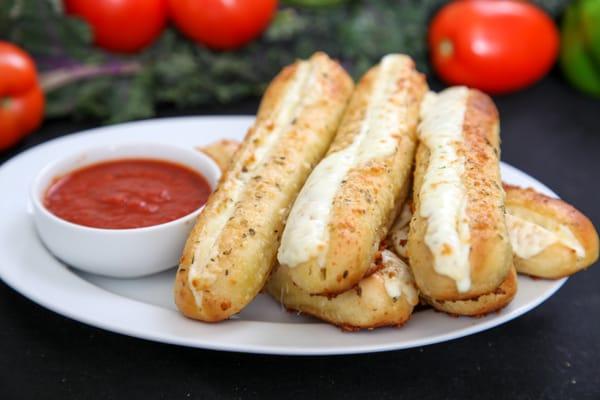 Garlic Breadsticks w/ Cheese... so good!