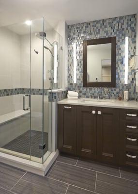 Contemporary bathroom design and remodeling