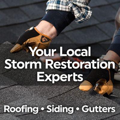 Storm restoration Roofing Experts