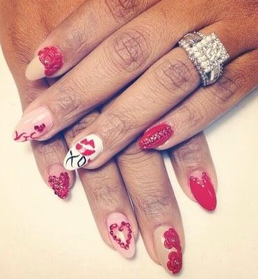 Valentine/Anniversary nail swag