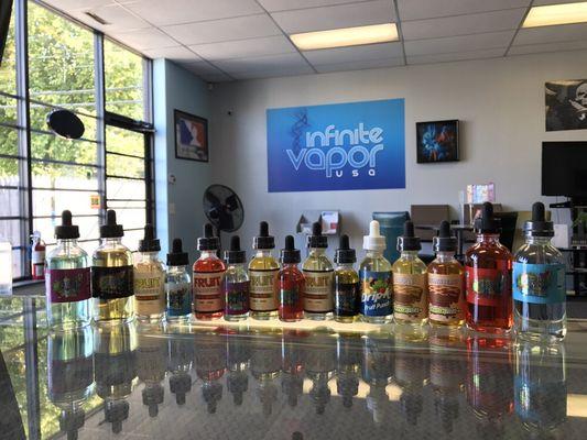 Over 125 different eliquid options to choose from! #toledo