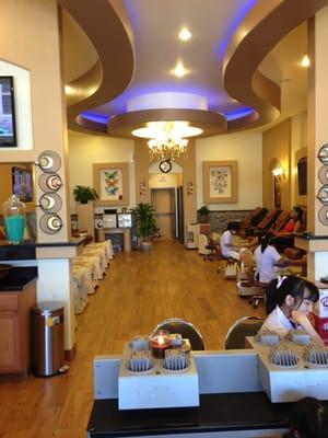 Grand new salon under new management.