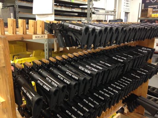 A photo from my Stag Arms factory tour - they make NY SAFE ACT LEGAL AR15's