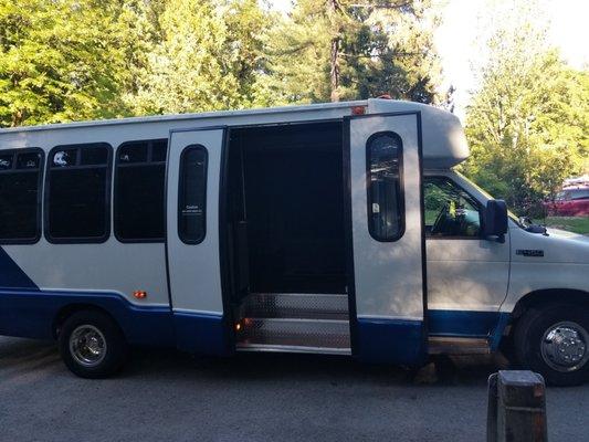 This is the bus we got.