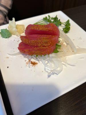 Tuna sashimi