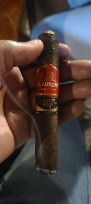 La Aurora 107 first time