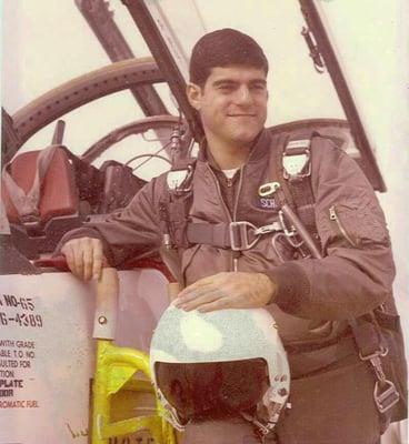 USAF Lieutenant Schoen in 1978