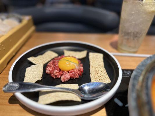 Tartare (I never knew Tartare was tasteless). I don't recommend, but it's worth trying so you can form your own opinion