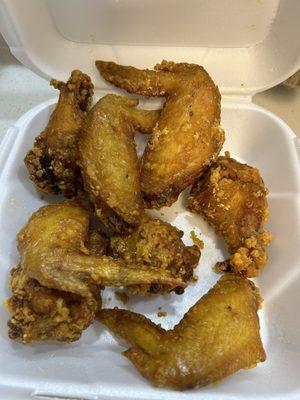 10. Fried Chicken Wingschicken