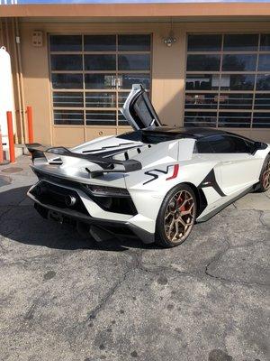 2020 Lamborghini aventador SVJ