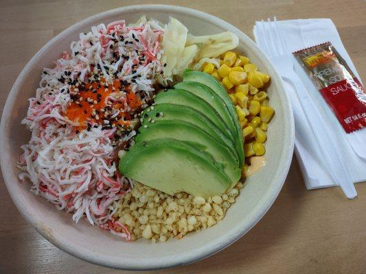 H6. California Crab Salad Bowl